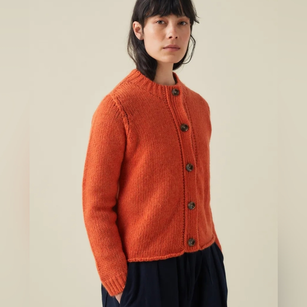 MHL Margaret Howell, Studio Nicholson TOAST Soft Cotton Merino Cardigan XS